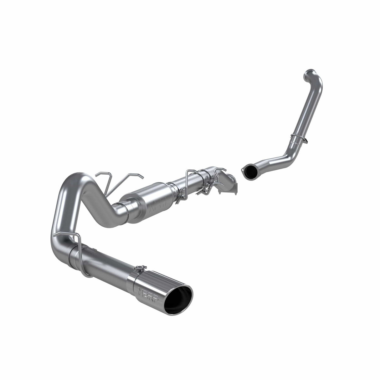 MBRP 2003-2007 Ford F-250/350 6.0L EC/CC Turbo Back Single Side (Stock Cat) (T409)