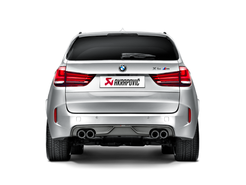 Akrapovic BMW X5M (F85) Evolution Line Cat Back (Titanium) w/ Carbon Tips