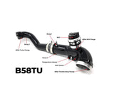 BMS BMW/Supra B58TU Gen2 Charge Pipe Blow-Off Valve (BOV) Kit