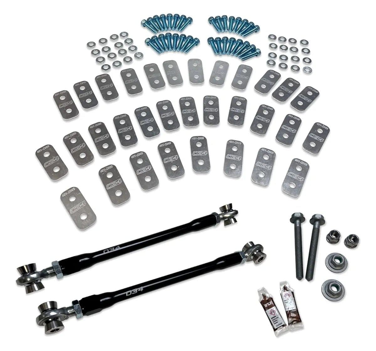 034 Motorsport Dynamic+ Camber Toe Kit - Audi / Gen 1 / Gen 1.5 / R8 (4.2 V8 & 5.2 V10)
