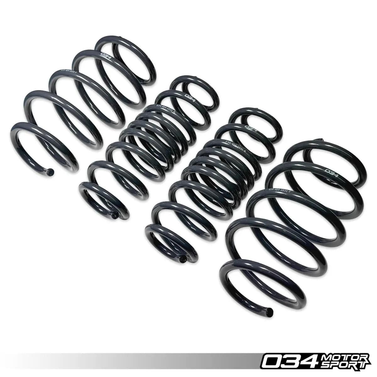 034Motorsport Dynamic+ Lowering Springs - VW MK6 Golf R 2.0T