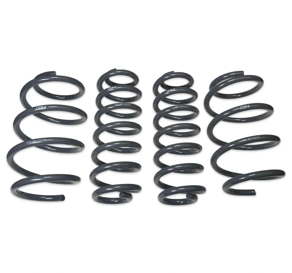 034Motorsport Dynamic+ Lowering Springs - VW MQB Tiguan 1.4T