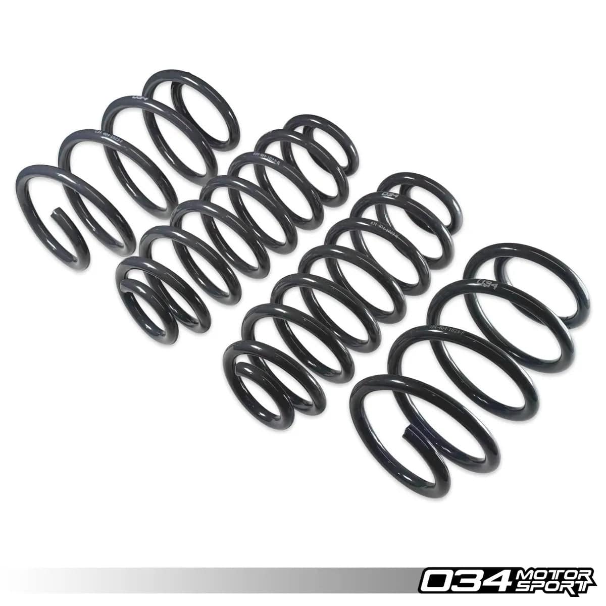 034Motorsport Dynamic+ Lowering Springs - Audi 8P A3 2.0T
