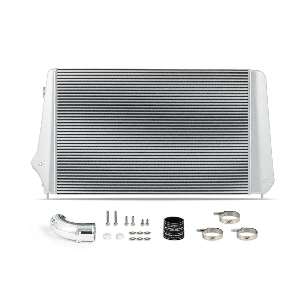 Mishimoto Performance Intercooler, fits Chevrolet/GMC 6.6L Duramax L5P 2017-2019, Silver