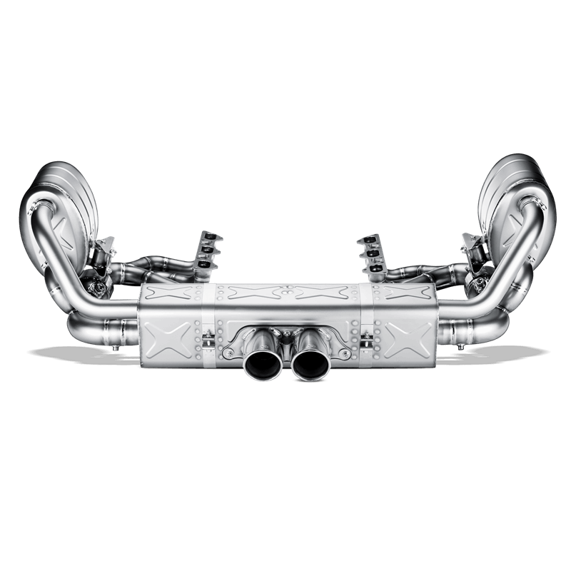 Akrapovic Porsche 911 GT3/RS 3.6 (997.1) Evolution Line w/ Header (Titanium) w/ Titanium Tips
