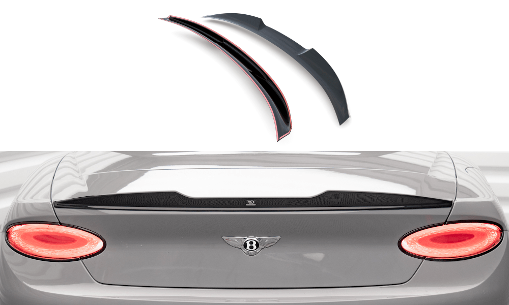 Maxton Design 3D Spoiler Cap Bentley Continental Convertible Gt MK3