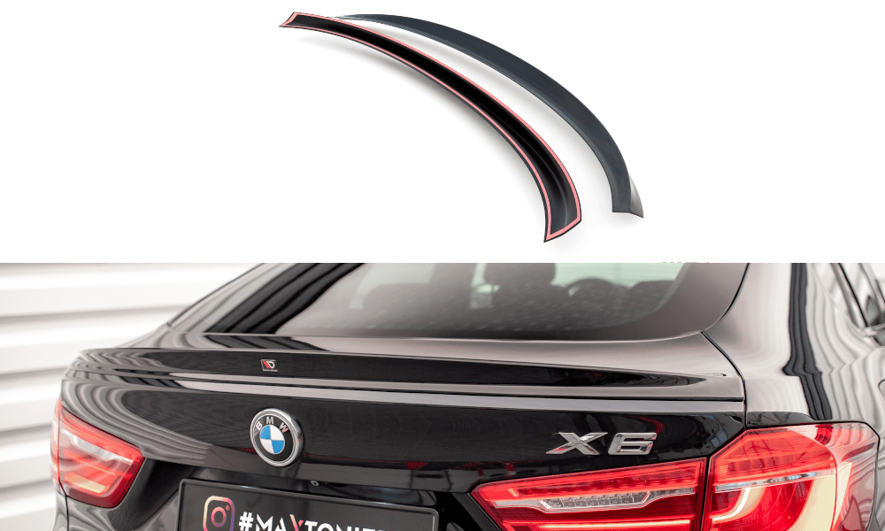 Maxton Design Spoiler Cap (3D) V.2 BMW X6 M-Pack F16