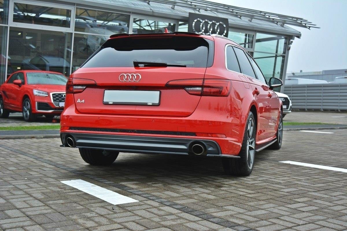 Maxton Design Central Rear Splitter Audi A4 B9 S-Line