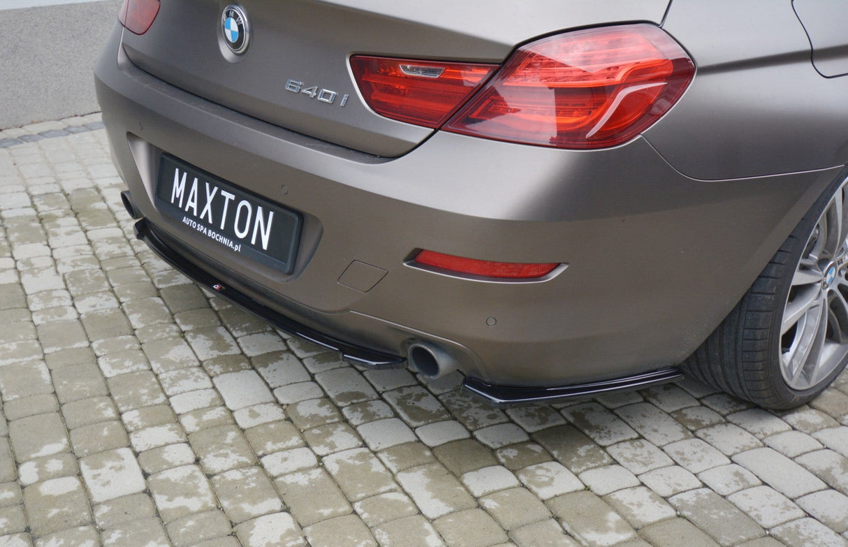 Maxton Design Central Rear Splitter BMW 6 Gran Coupé