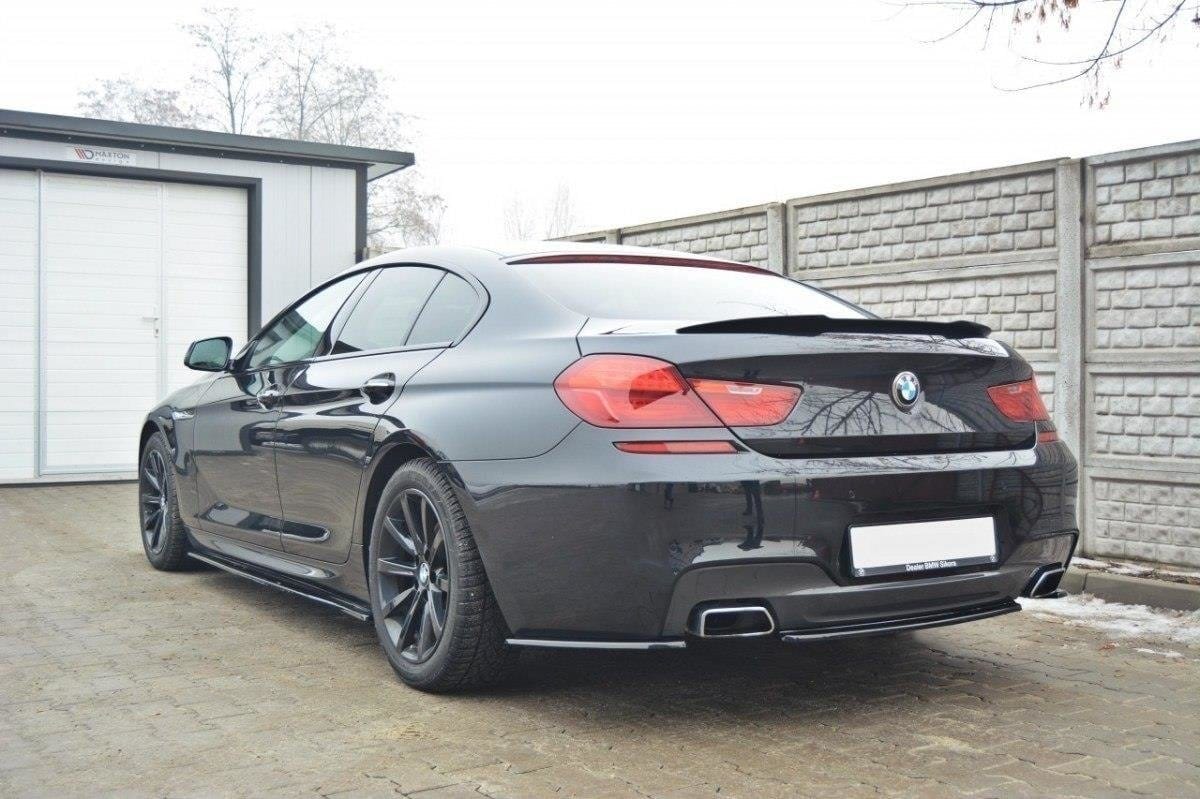 Maxton Design Central Rear Splitter BMW 6 Gran Coupé M-Package (Without Vertical Bars)