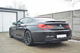 Maxton Design Central Rear Splitter BMW 6 Gran Coupé M-Package (Without Vertical Bars)