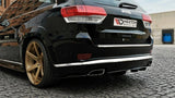 Maxton Design Central Rear Splitter Jeep Grand Cherokee Wk2 Summit Facelift (With A Vertical Bar)