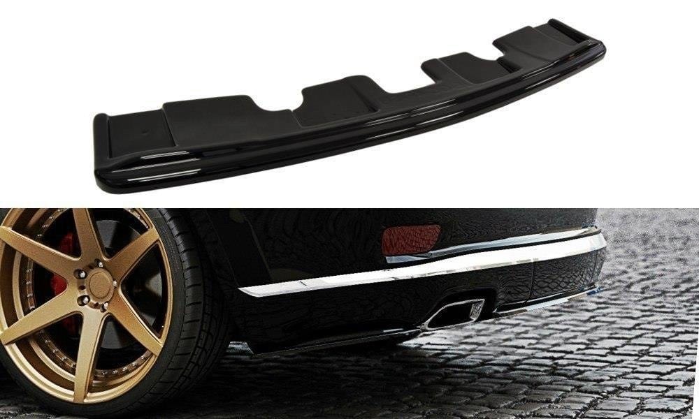 Maxton Design Central Rear Splitter Jeep Grand Cherokee Wk2 Summit Facelift (Without Vertical Bars)