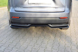 Maxton Design Central Rear Splitter Lexus Nx Mk1 H (With Vertical Bars)