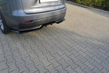 Maxton Design Central Rear Splitter Lexus Nx Mk1 H (With Vertical Bars)