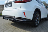 Maxton Design Central Rear Splitter Lexus Rx Mk4 H (With Vertical Bars)