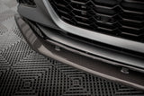 Maxton Design Carbon Fiber Front Splitter - Audi / C8 / RS6 / RS7