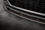 Maxton Design Carbon Fiber Front Splitter - Audi / C8 / RS6 / RS7