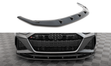 Maxton Design Carbon Fiber Front Splitter - Audi / C8 / RS6 / RS7