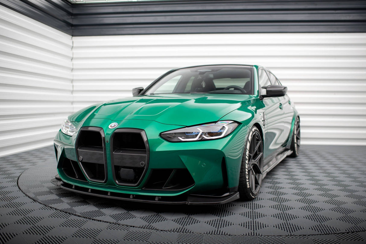 Maxton Design Carbon Fiber Front Splitter V.1 BMW M4 G82 / M3 G80