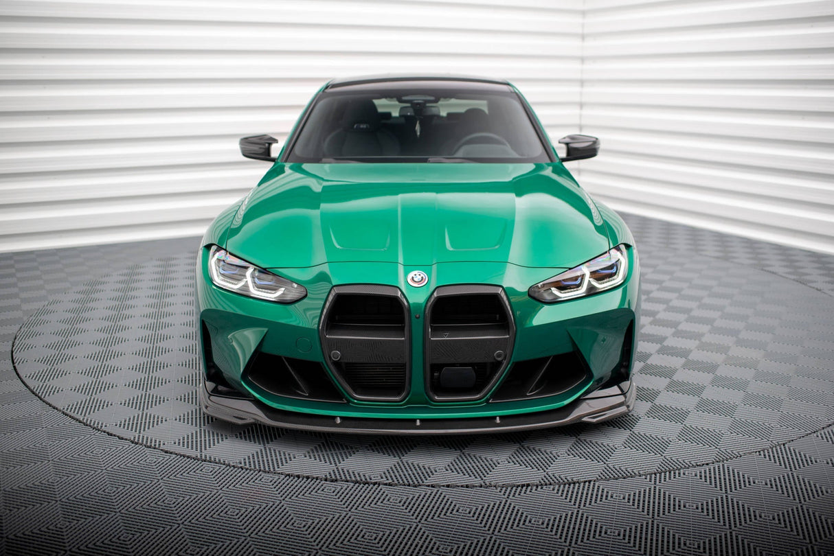 Maxton Design Carbon Fiber Front Splitter V.2 BMW M4 G82 / M3 G80