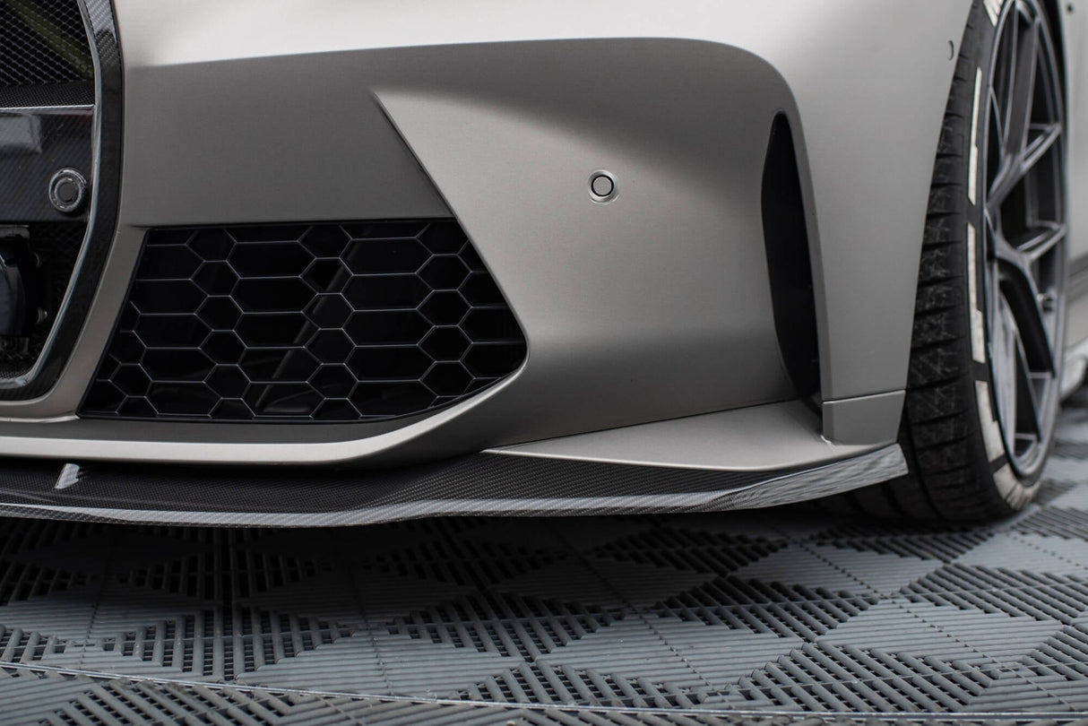 Maxton Design Carbon Fiber Front Splitter V.3 BMW M4 G82 / M3 G80