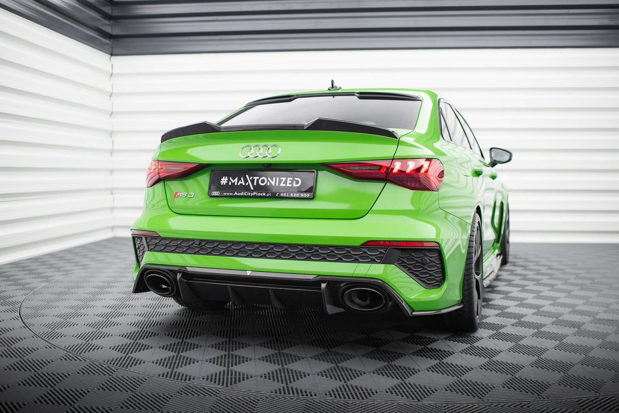 Maxton Design Carbon Fiber Rear Diffuser Audi RS3 Sedan 8Y