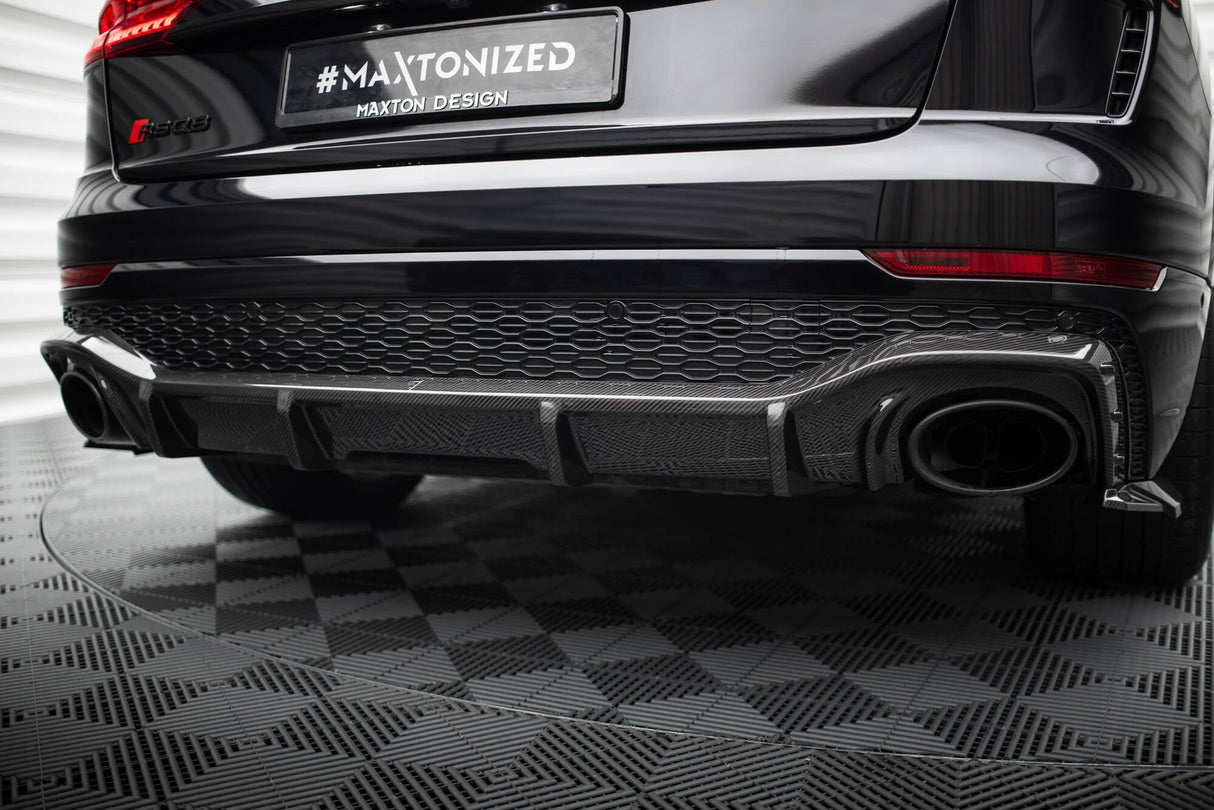 Maxton Design Carbon Fiber Rear Diffuser Audi RSQ8 MK1