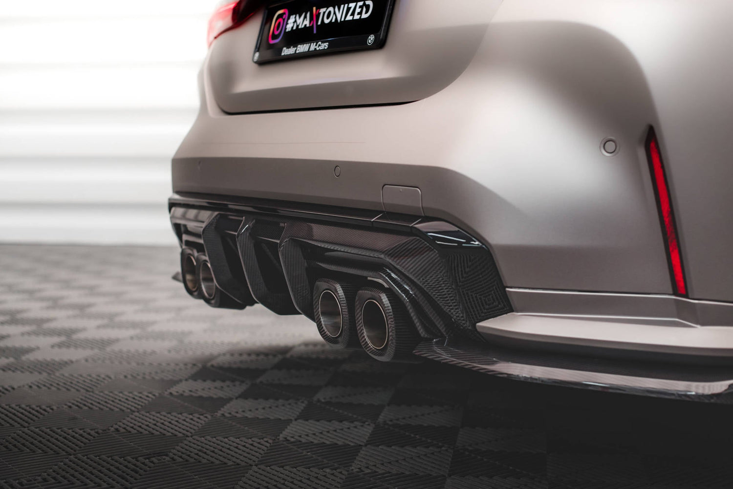 Maxton Design Carbon Fiber Rear Diffuser BMW M4 G82 / M3 G80 – Brox Tuning