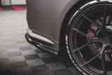 Maxton Design Carbon Fiber Rear Side Splitters BMW M4 G82 (Set For Diffuser Only)