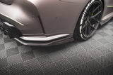 Maxton Design Carbon Fiber Rear Side Splitters BMW M4 G82 (Set For Diffuser Only)