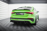 Maxton Design Carbon Fiber Rear Side Splitters V.2 Audi RS3 Sedan 8Y (Set For Valance)