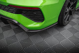 Maxton Design Carbon Fiber Rear Side Splitters V.2 Audi RS3 Sedan 8Y (Set For Valance)