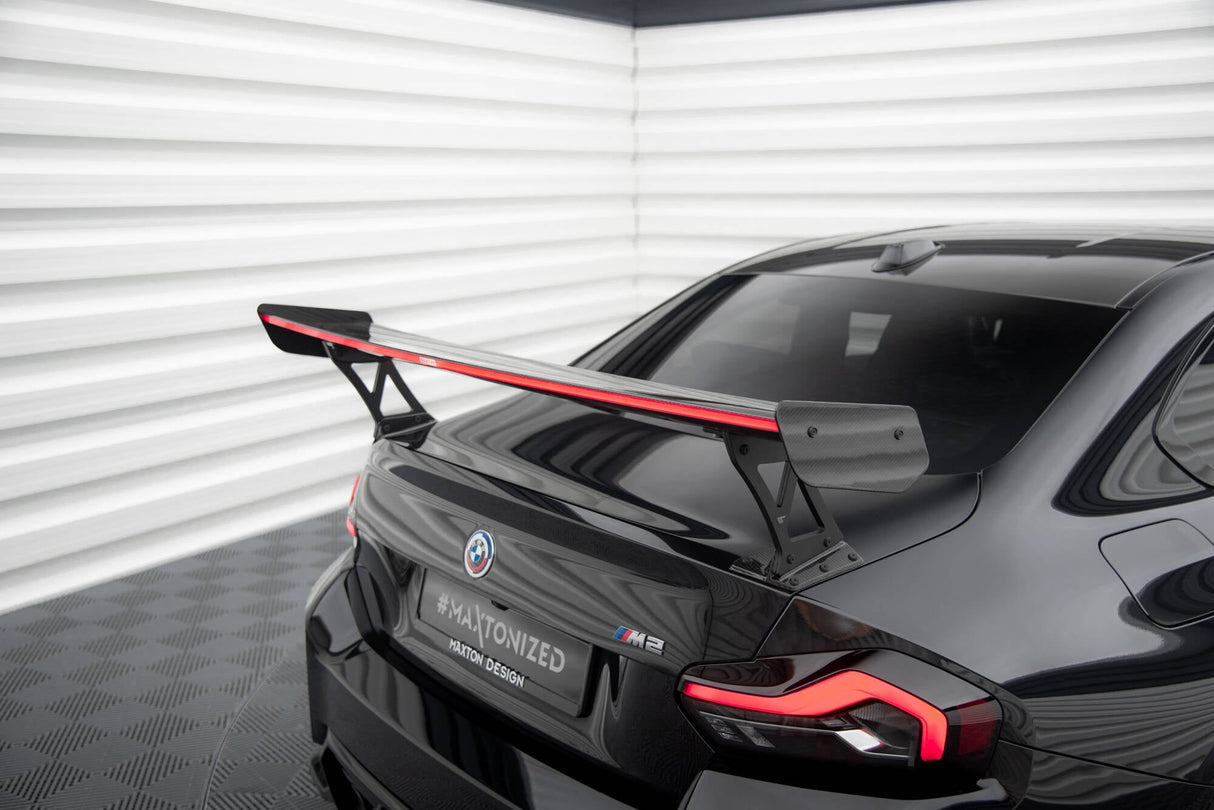 Maxton Design Carbon Fiber Spoiler +Led Light BMW M2 G87