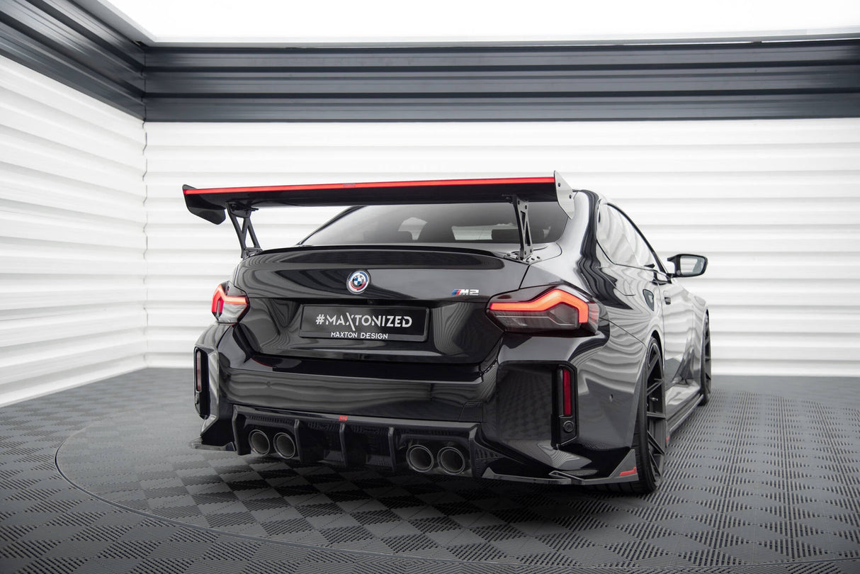 Maxton Design Carbon Fiber Spoiler +Led Light BMW M2 G87