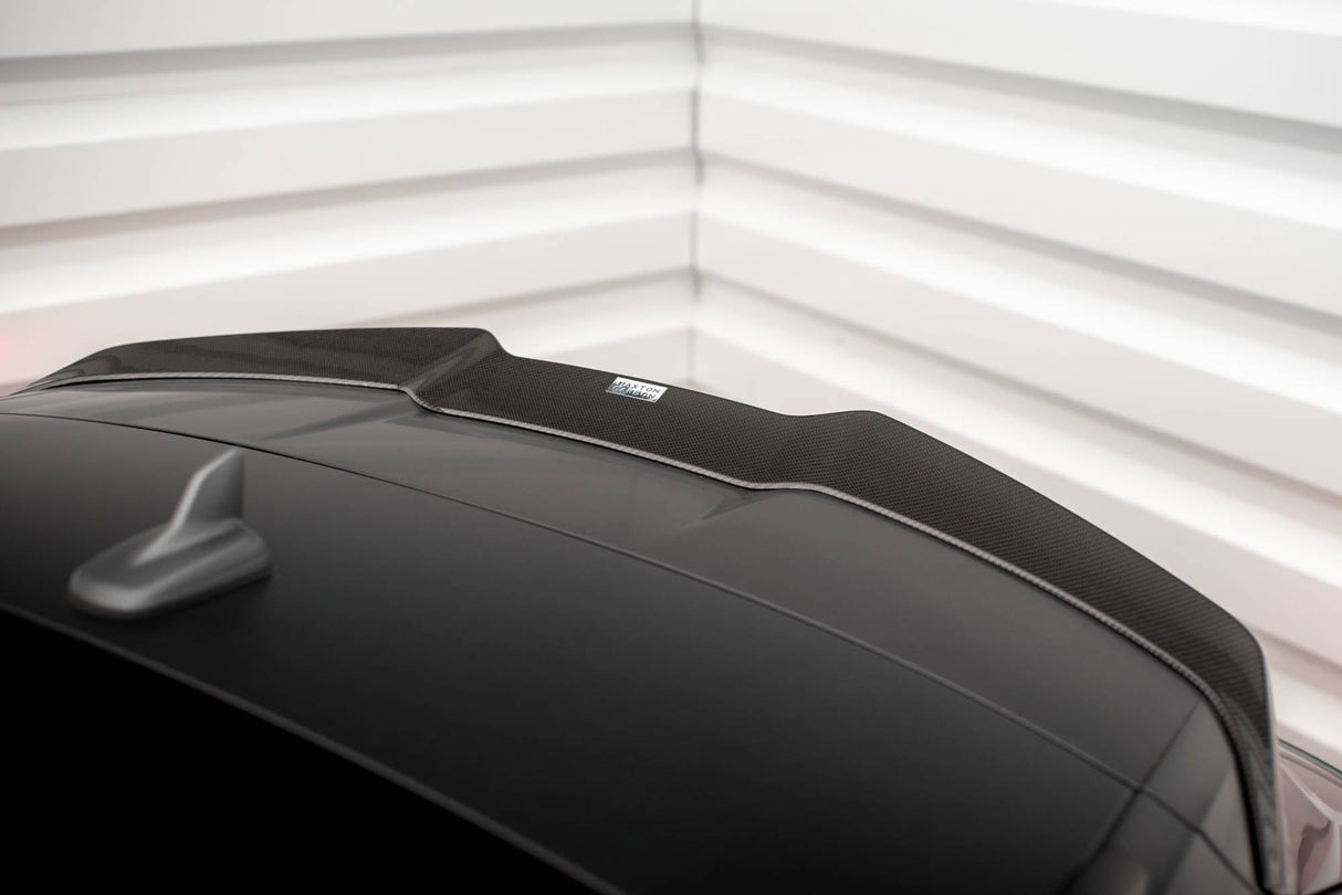 Maxton Design Carbon Fiber Tailgate Spoiler - Audi C8 RS6