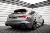 Maxton Design Carbon Fiber Tailgate Spoiler - Audi C8 RS6