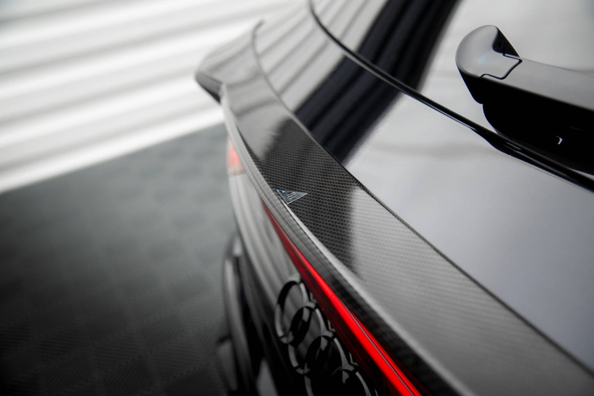 Maxton Design Carbon Fiber Tailgate Spoiler (Lower) Audi RSQ8 MK1