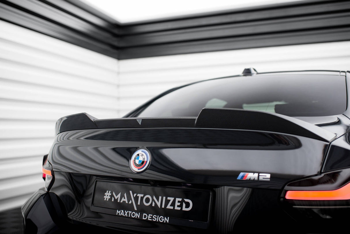 Maxton Design Carbon Fiber Ducktail Spoiler BMW M2 G87