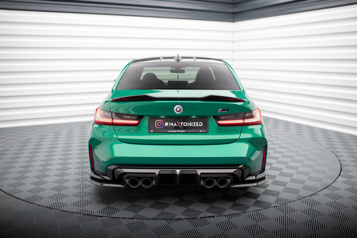 Maxton Design Carbon Fiber Ducktail Spoiler BMW M3 G80