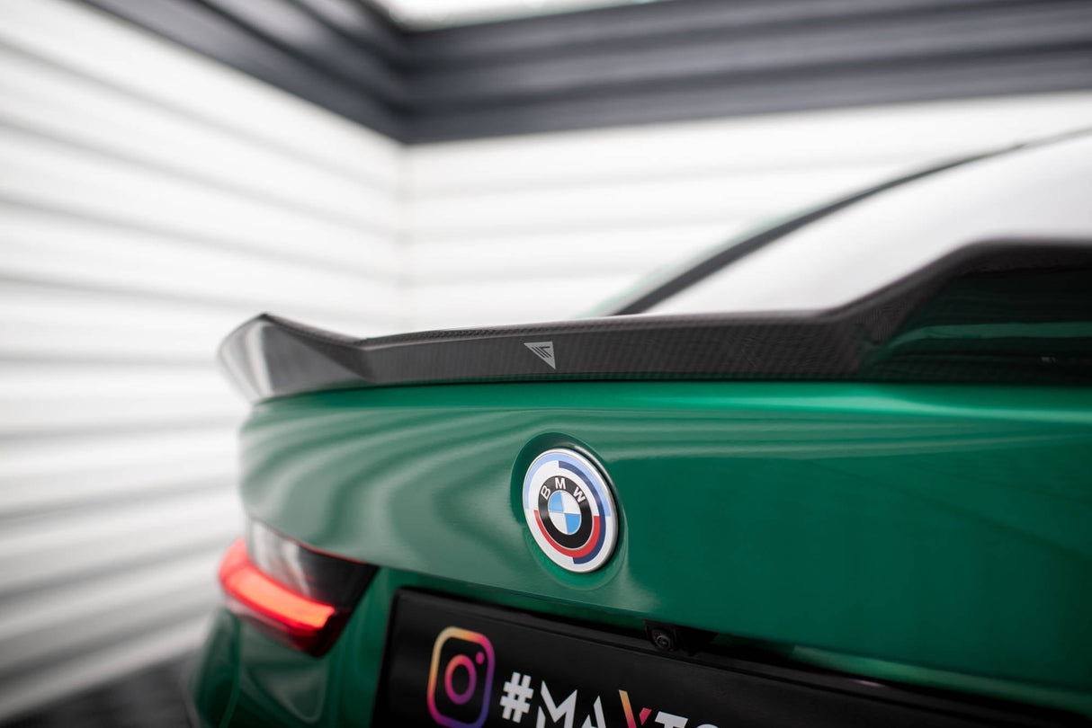 Maxton Design Carbon Fiber Ducktail Spoiler BMW M3 G80