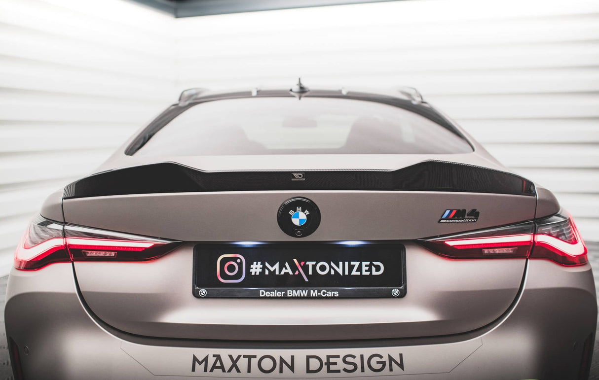 Maxton Design Carbon Fiber Ducktail Spoiler BMW M4 G82