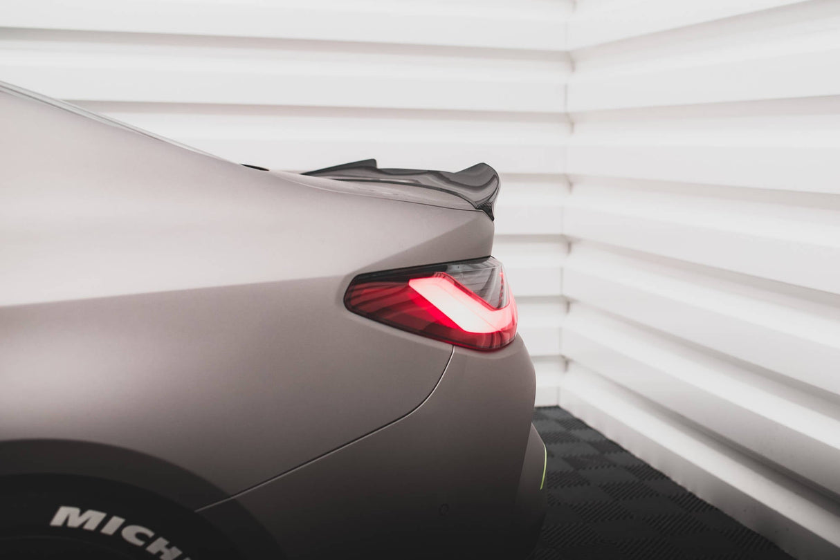 Maxton Design Carbon Fiber Ducktail Spoiler BMW M4 G82
