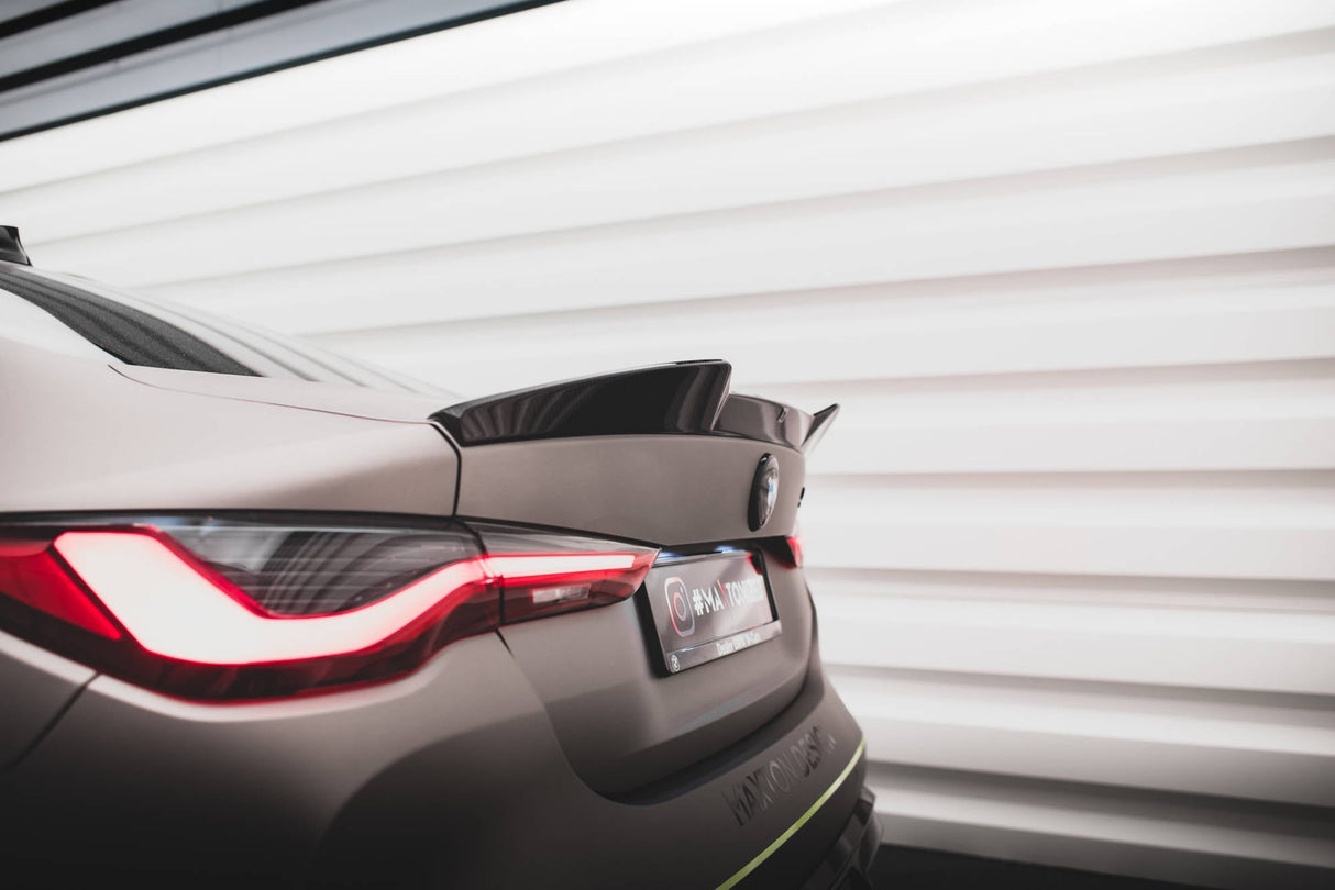 Maxton Design Carbon Fiber Ducktail Spoiler BMW M4 G82
