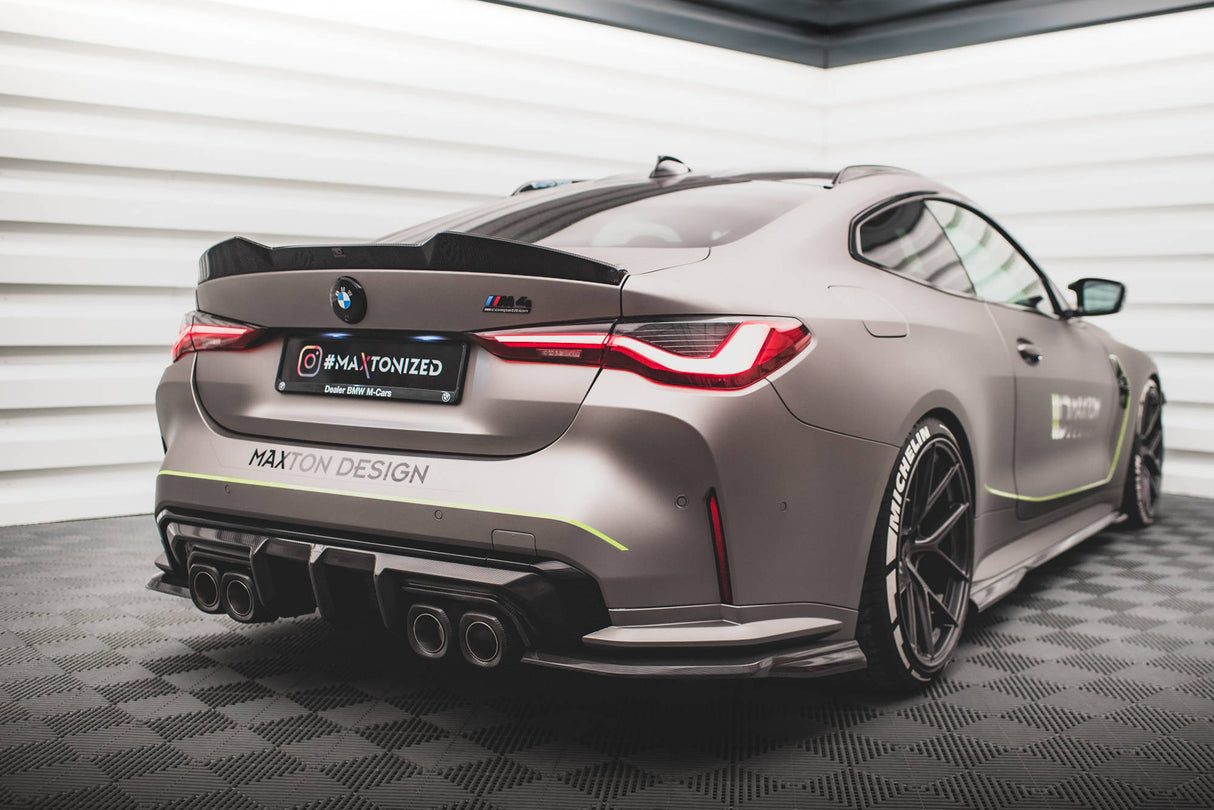 Maxton Design Carbon Fiber Ducktail Spoiler BMW M4 G82