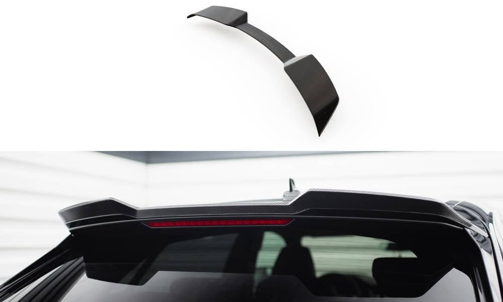Maxton Design Carbon Fiber Tailgate Spoiler (Upper) Audi RSQ8 MK1