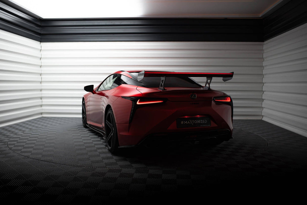 Maxton Design Carbon Spoiler + LED Lexus Lc