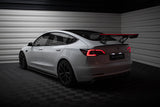 Maxton Design Carbon Spoiler + Led Tesla Model 3