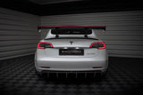 Maxton Design Carbon Spoiler + Led Tesla Model 3