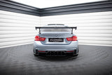 Maxton Design Carbon Spoiler With External Brackets Uprights BMW 4 F32 / 4 F32 M-Pack Coupe